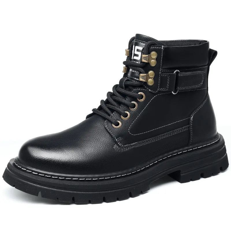 Bota Masculina Paris - Couro Genuíno