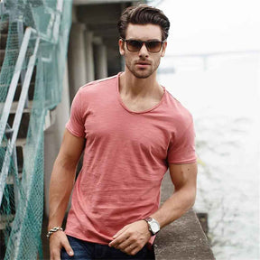 Camiseta 100% Algodão – Classic Elegance