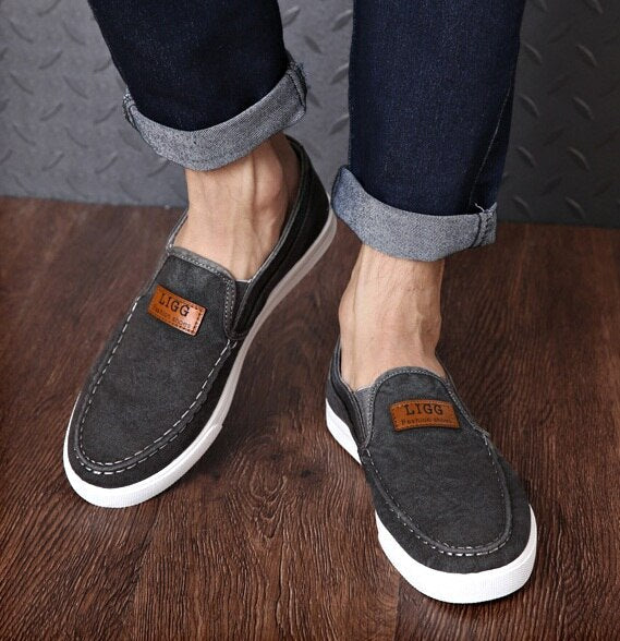 Sapato Casual Mocassim Masculino - Denim Lux