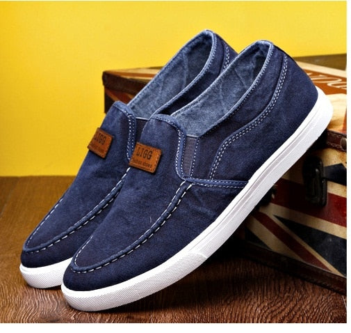 Sapato Casual Mocassim Masculino - Denim Lux