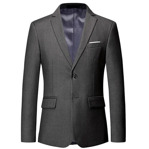 Blazer Masculino Poliéster Corte Italiano - Brooklyn