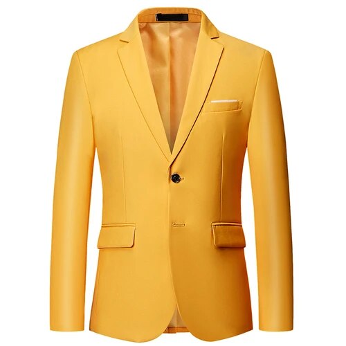 Blazer Masculino Poliéster Corte Italiano - Brooklyn