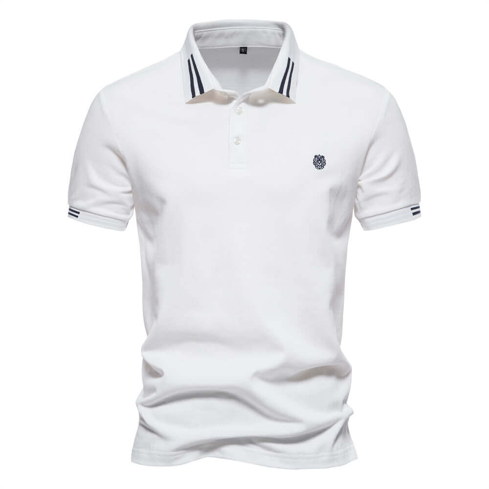 Camisa Polo 100% Algodão – Classic Lion