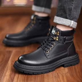 Bota Masculina Paris - Couro Genuíno