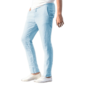 Calça Masculina de Linho Retrô